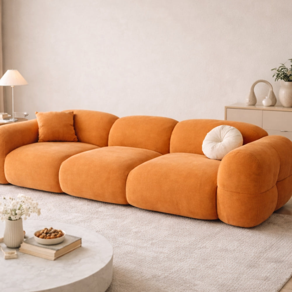 Cordular Cloud Sofa - Modular Boucle Sectional Couch