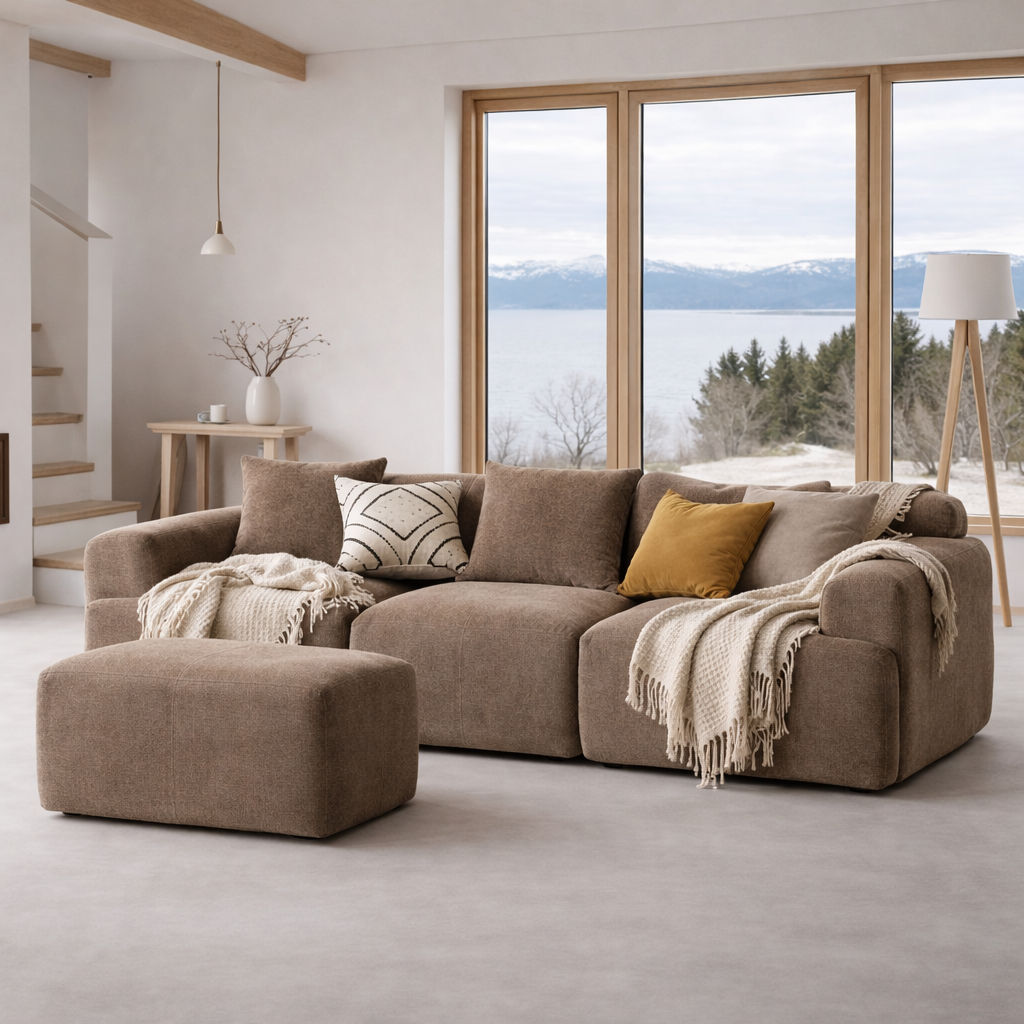 Cordular Couch - L-Shape Modular Cloud Sofa