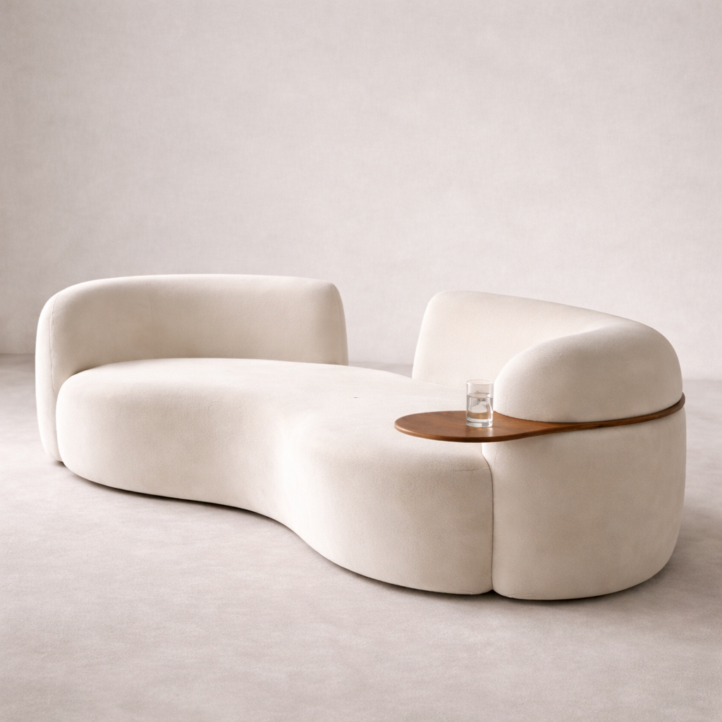 Cordular Couch - Pea Cloud Sofa