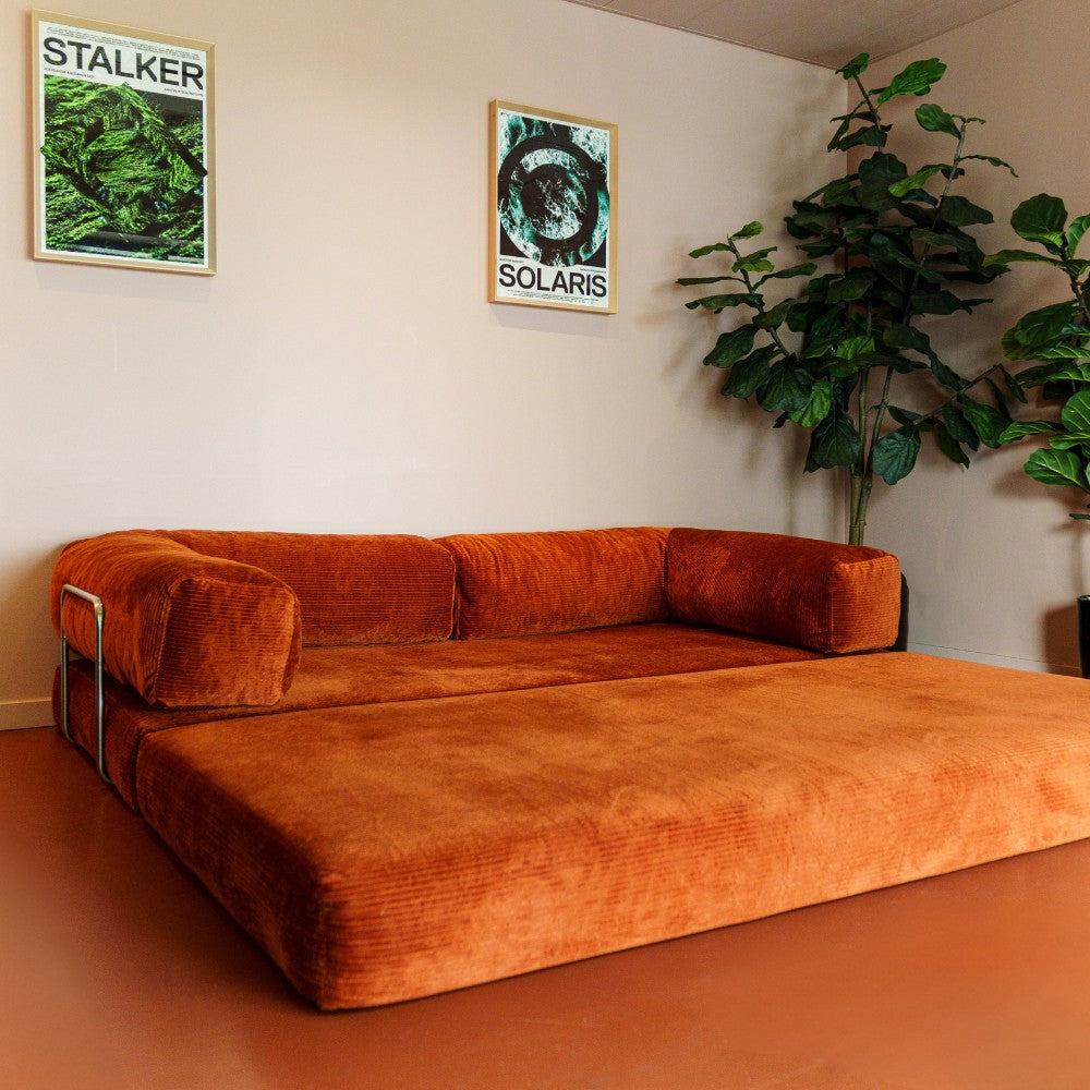 Cordular Sofa - Corduroy Convertible Couch