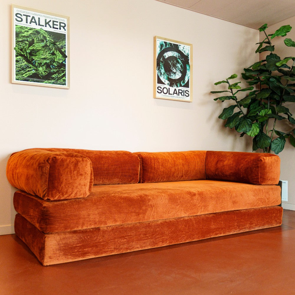 Cordular Sofa - Corduroy Convertible Couch