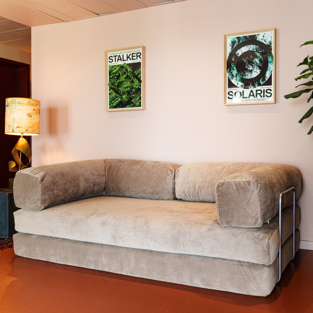Cordular Sofa - Corduroy Convertible Couch