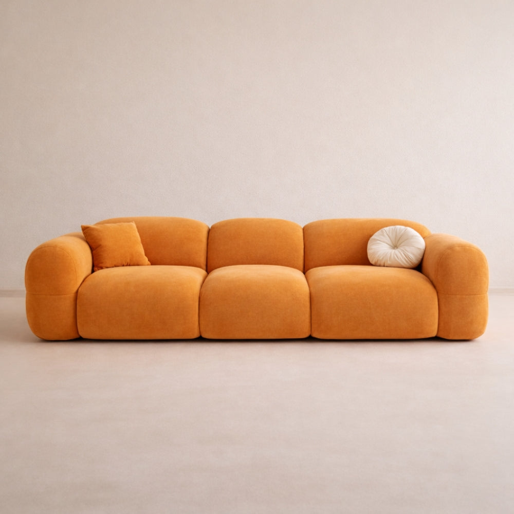 Cordular Cloud Sofa - Modular Boucle Sectional Couch