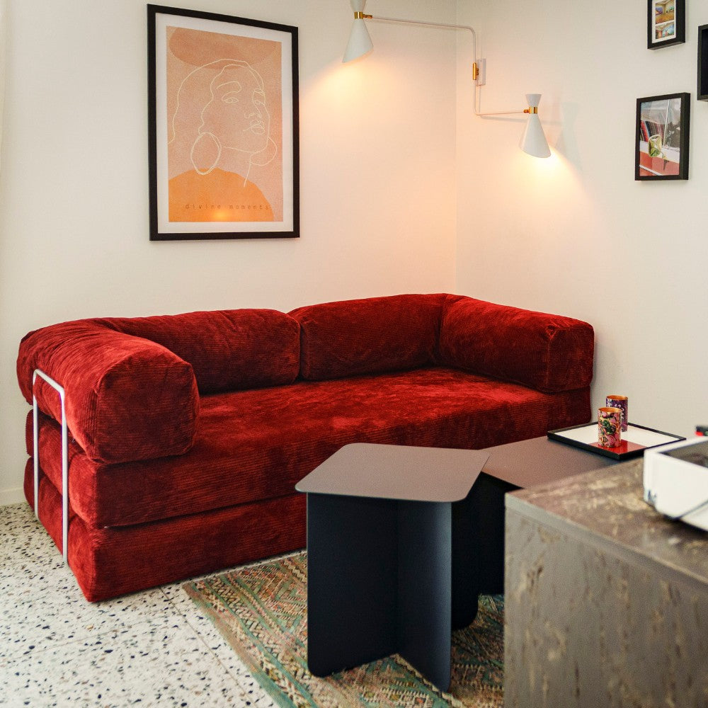 Cordular Sofa - Corduroy Convertible Couch